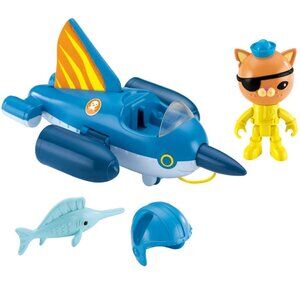 Fisher-Price Octonauts Gup R Vehicle Playset Sailfish, Kwazii COMPLETE RARE 2013